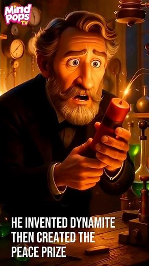 From merchant of death to peace prize legend 🧨☮️