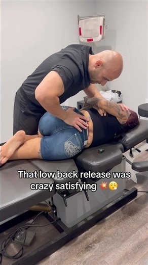 Low back adjustments release built-up tension, reduce pain, and improve range of motion.