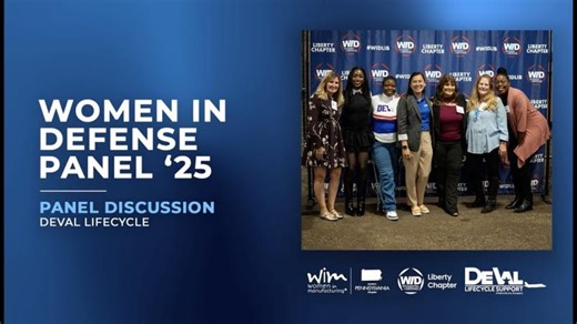 Women in Defense Panel | Strengthening Defense Industrial Base Philadelphia HUBZone Manufacturing | DeVal Lifecycle Support