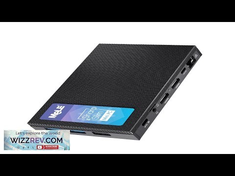 MeLE Fanless Mini PC N100 Micro Desktop Computer LPDDR4X 16GB 512GB 2.4 5G