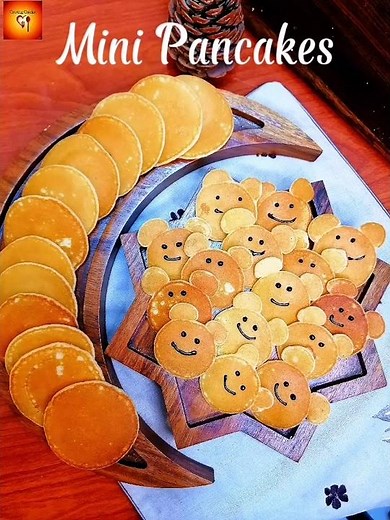Fluffy Mini Pancakes – A Bite-Sized Breakfast Treat🥞