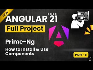 Angular Project B-32 -Day 8 _ How to Use Primeng in Angular | angular 21 Project