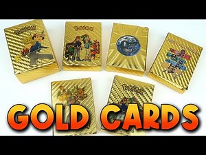Gold Pokemon Cards Collection! ✨ The Best & Rarest Pokémon Cards Ever?