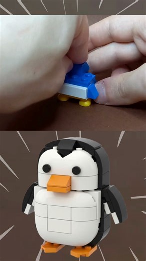 🐧 LEGO Ideas Mario Bros Penguin Tutorial #lego #mario #penguin #nintendo #ideas