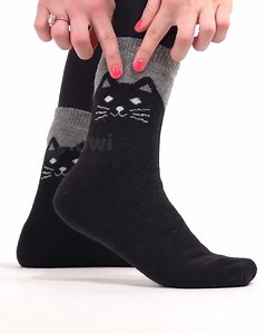 5.2K views · 5.8K reactions | Want the PUUR-fect pair of socks that will keep your (or your friend’s) feet warm? Then check out UPKIWI's Cat Socks! They’re WARM, SOFT & SUPER COMFORTABLE to wear and make a great addition to any sock collection. Browse through the designs today upkiwi.com/catsocks | UpKiwi | Facebook