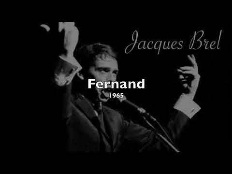 Jacques Brel - Fernand (English and French subtitles)