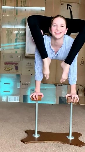 Emerald Gordon Wulf on Instagram: "Here’s a sneak peek of what my real life as a contortionist looks like! Want to watch the full video? Head over to my new YouTube EmeraldGordonWulf to see my stretching, conditioning, even some of my performance with the circus!"