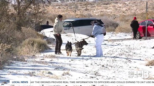 Winter weather causes traffic meltdown at Mt. Charleston, but some make the most of it