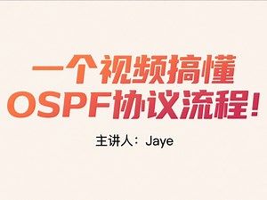 一个视频搞懂OSPF协议流程