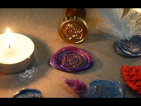 How To use WAX SEAL Stamps