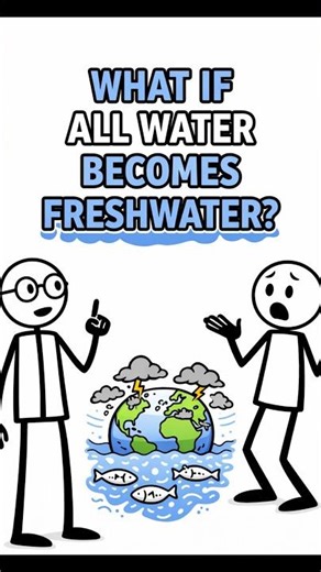 #what if all water becomes freshwater