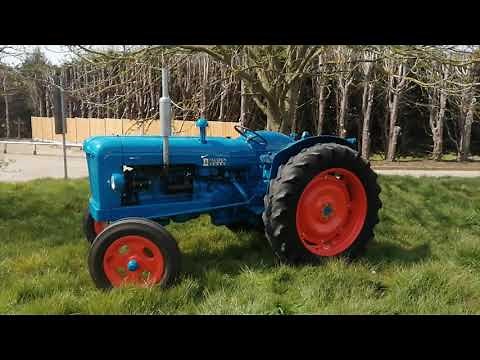 1956 Fordson Major Diesel E1A Restoration start to finish