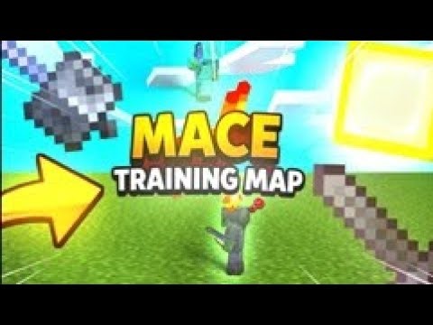 MACE PVP Bot Practice Map For Mojo launcher 🤯 Java edition| 1.21.11 | 1.21.4 | 1.21.5 |
