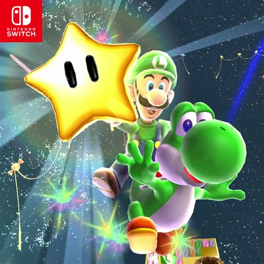 It's Luigi time! #SuperMarioGalaxy
