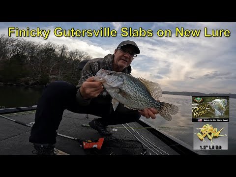 Finicky Guntersville Slab Crappie on New Lure January 2026