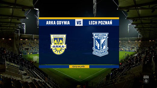 Arka Gdynia - Lech Poznań 0:1. Skrót meczu