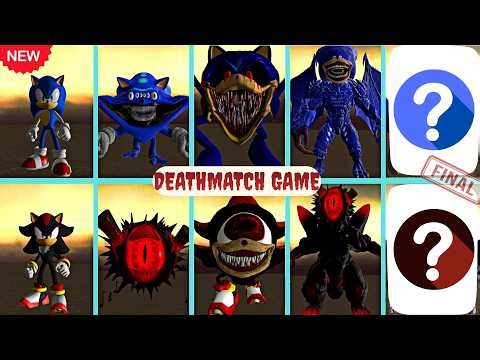🔥I PLAYED DEATHMATCH GAME WITH ALL SHIN SONIC TAPES FAMILY vs SONIC SHADOW FINAL FORM in GARRY'S MOD