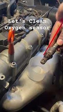 Oxygen Sensor cleaning on a VW Polo #polo #oxygen #sensor #volkswagen #diy #fyp
