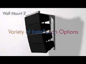 Variable dispersion line array - TOA HX-7 Series