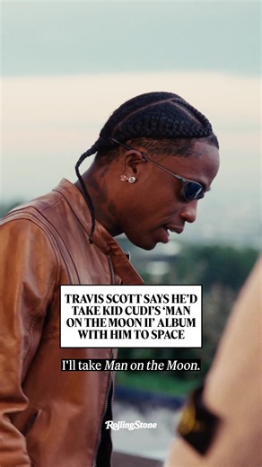 Travis Scott's Space Album Choice: Kid Cudi’s Man On The Moon