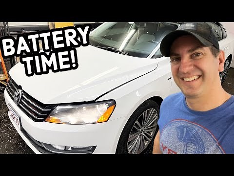 How To Change Volkswagon Passat Battery (2012-2015)