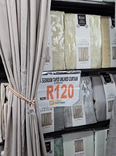 Affordable Budget Curtains at Linen Factory