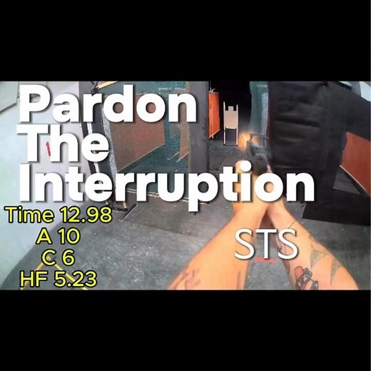 Interrupted Mid-Run! | USPSA Stage "Pardon the Interruption"