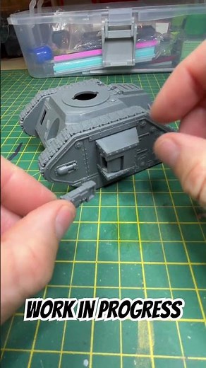 Leman Russ with magnetised sponsons and weapons #warhammer40k