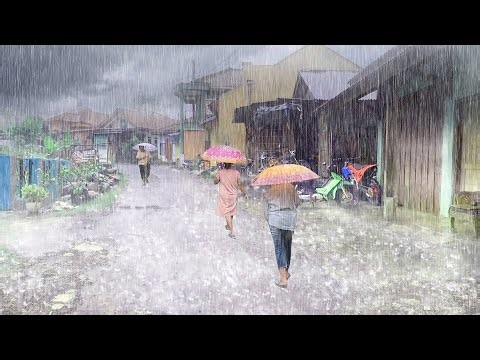 A Quiet Sky Turns Terrifying, Unbelievable Thunderclap Caught on Tape! ⚡