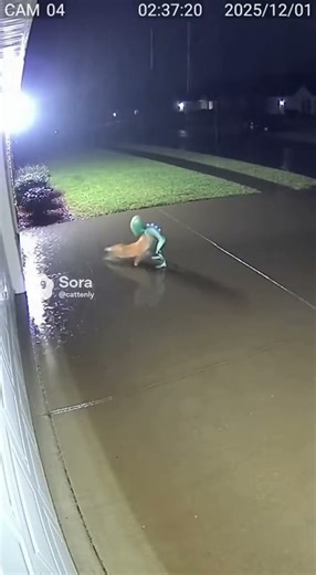 Tiny Kitten Fights an Alien… And It’s Hilarious! 👽🐈