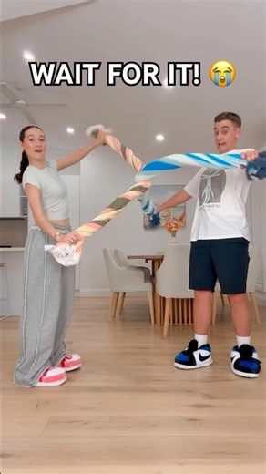 SUBSCRIBE FOR 7 YEARS OF GOOD LUCK! 🍀😅 - #dance #funny #couple #shorts