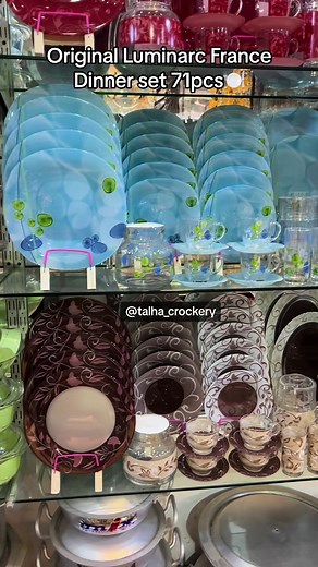 Original Luminarc France Dinner Set 71pcs Available