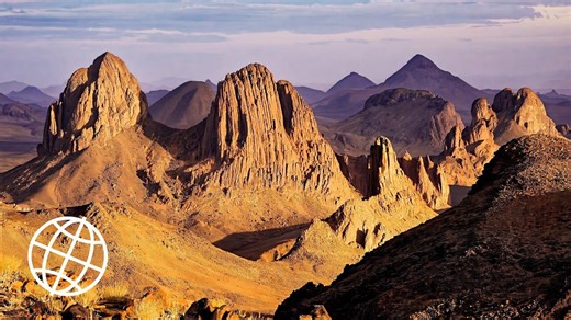Sahara: Journey through the Hoggar Mountains, southern Algeria [Amazing Places 4K]