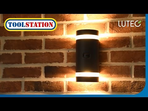 Lutec Focus Wall Light: Stylish Outdoor Lighting with Motion Sensor | Toolstation