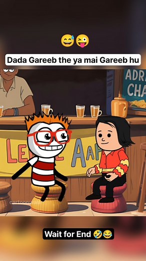 3.1M views · 63K reactions | Sochne wali baat to hai 藍 . . . Please  Like  Share ❤️ Comment and Follow . #reality #showoff #unexpected #fun #twist #realise #2d #funnyvideo #comedy #funny #cartoon #joke #2danimation #animation | Cartoon Wala | Facebook
