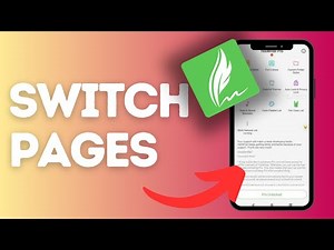 How to enable swiping to switch pages on YesWriter?