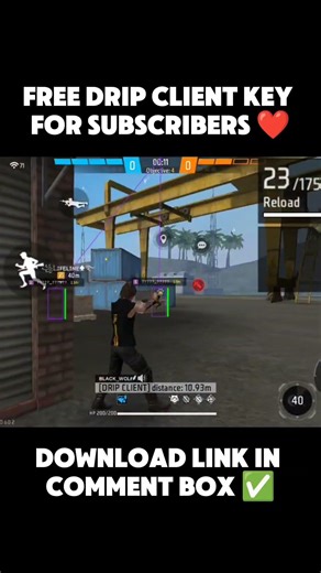 Free fire Drip client Mod menu | Free drip client hack key | Unlimited Drip client key |#freefiremax
