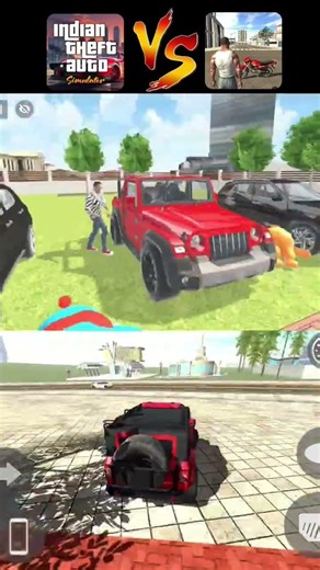 THAR VS HELICOPTER CHALLENGE IN INDIAN BIKE DRIVING 3D VS INDIAN THEFT AUTO #ashfarmallickgaming