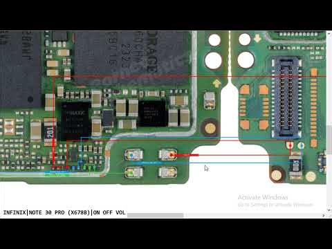 INFINIX NOTE 30 PRO ON /OF Volume Powar Key Up Down Key Problem Solution✅ #borneoschematics #problem
