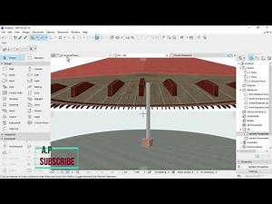 HOW TO DESIGN CIRCULAR ROOF DESIGN IN ARCHICAD