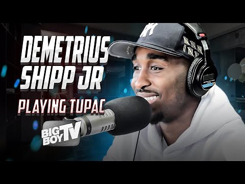 Demetrius Shipp Jr - Tupac Actor - All Eyez On Me - 2pac - Tupac Shakur - Actor Interview - BigBoyTV