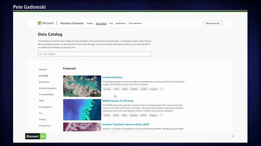 Exploring Data Interoperability with STAC and the Microsoft Planetary Computer