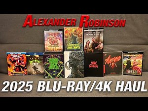My 2025 Blu-ray/4K Disc Haul (GODZILLA VS. BIOLLANTE, TWISTERS, ANORA, GODZILLA MINUS ONE, and more)