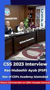16K views · 578 reactions | Achieving Excellence: CSS-2023 Mock...