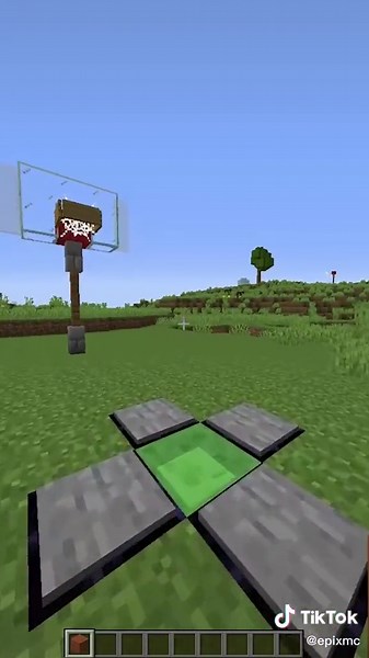 Basketball Hoop Building Guide in Minecraft!