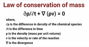 Law of conservation of mass- definition, formula, equation, examples