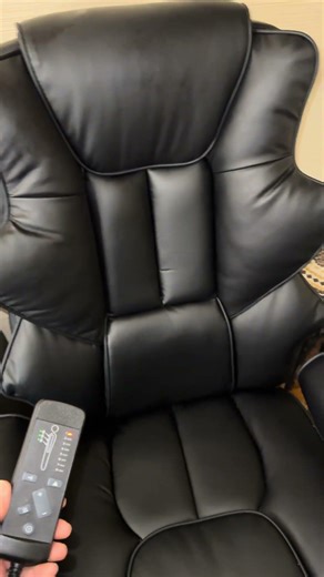 Ergonomic Office Chair with Heated Massage Function, Executive Computer Desk Chair, Adjustable.