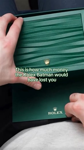 23K views · 664 reactions | In 2022 this Rolex Batman 126710BLNR peaked at a value of $21,000. Today this watch is trading at $14,000 after falling 5% in the past year. Want help choosing your next luxury watch? Check out our ultimate watch investment guide, link in bio! Follow @wrightwatch for daily watch investing tips! Credit: @onaro_knightsbridge Check out @onaro_knightsbridge for your next watch purchase! | Wright Watch | Facebook