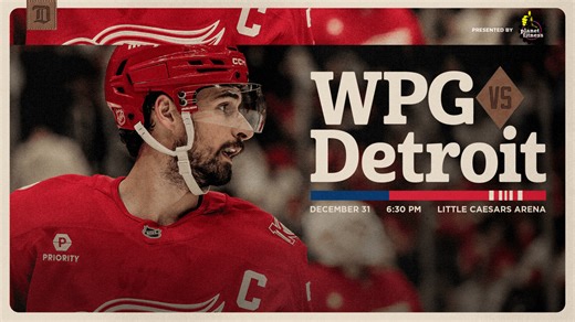 PREVIEW: Red Wings host Jets for New Year’s Eve Game, presented by Planet Fitness, on Wednesday