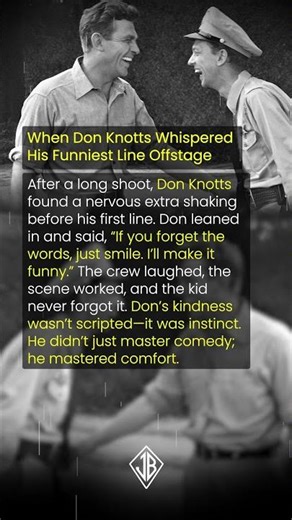 When Don Knotts Whispered His Funniest Line Offstage